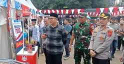 Gerakan Pangan Murah di Mapolres Bogor, Rabu, 13 Agustus 2025. (Sumber: Poskota/Giffar Rivana)