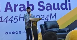 Komisi Pemberantasan Korupsi (KPK) resmi mencegah staf khusus (stafsus) eks Menteri Agama Yaqut Cholil Qoumas, Ishfah Abidal Aziz ke luar negeri karena dugaan kasus korupsi haji 2024. (Sumber: Dok.Kemenag)