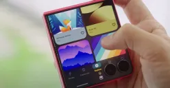 Tampilan Samsung Galaxy Z Flip 7 (Sumber: Youtube/@Gadgetin)