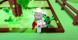 Strategi mencapai target 100 triliun dalam permainan Grow a Garden Mod dengan memanfaatkan Gender Monkey di Roblox (Sumber: Youtube/@sapiderman)