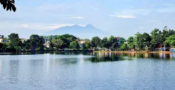 Situ Cilodong, Depok, yang tengah dikembangkan menjadi pusat wisata air.