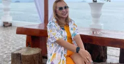 Mpok Alpa atau yang memiliki nama asli Nina Carolina, meninggal dunia pada Jumat, 15 Agustus 2025, di usia 38 tahun. (Sumber: Instagram/@nina_mpokalpa)