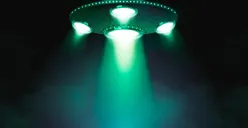 Ilustrasi viral penampakan diduga UFO di Depok. (Sumber: Freepik/Macrovector)
