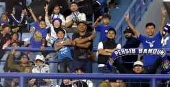 Bobotoh Persib Bandung di Stadion Gelora Bandung Lautan Api, Gedenage, Kota Bandung. (Sumber: POSKOTA | Foto: Gatot Poedji Utomo)