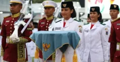 Ilustrasi - Pembawa baki bendera merah putih. (Sumber: Instagram/@bpipri)