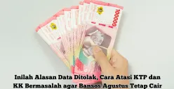Penyebab masyarakat tidak menerima bantuan sosial (bansos) pada bulan Agustus, mulai dari masalah data kependudukan hingga kesalahan teknis penyaluran. (Sumber: Poskota/Yusuf Sidiq)