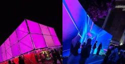 Ilustrasi Jakarta Light Festival 2025. (Sumber: Instagram)