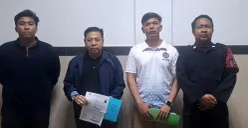 Terpidana kasus korupsi proyek e-KTP, Setya Novanto (kedua dari kanan), bebas bersyarat. (Sumber: Dok Dirjen Pemasyarakatan)