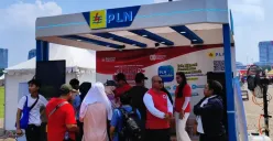 PLN UID Jakarta Raya menghadirkan booth Energi Kemerdekaan di kawasan Monumen Nasional (Monas) sebagai bagian dari perayaan HUT ke-80 RI (Sumber: Dok. PLN UID Jakarta Raya)