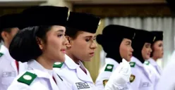 Profil Bianca Alessia pembawa baki bendera Merah Putih saat upacara HUT RI ke-80 (Sumber: Biro Pers, Media dan Informasi Serketariat Presiden)