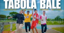 Tabola Bale menjadikannya fenomena musik viral dengan jutaan penonton di YouTube. (Sumber: Youtube/@Tampa Music ID)