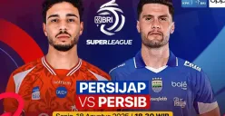 Prediksi skor pertandingan Persijap Jepara vs Persib Bandung. (Sumber: Vidio)