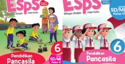 Buku Pendidikan Pancasila Kelas 6 Kurikulum Merdeka. (Sumber: E-Book Erlangga)