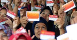 Penerima manfaat bantuan Program Keluarga Harapan (PKH) Jakarta. (Sumber: jakarta.go.id)