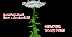 Ilustrasi - Event Beanstalk Grow a Garden di Roblox. (Sumber: Grow a Garden Fandom)