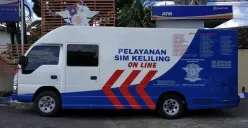 Cek jadwal dan lokasi SIM keliling di Jakarta. (Sumber: RRI)