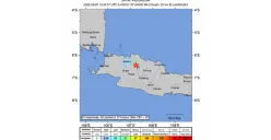 Penyebab, dampak, dan update terbaru gempa Bekasi M 4,9 menurut BMKG. Getaran dirasakan hingga Jakarta dan sekitarnya (Sumber: earthquake.usgs.gov)