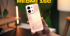 Xiaomi Redmi 15C membawa fitur langka di kelas entry-level HyperOS berbasis Android 15, fast charging 33W, dan teknologi Wet Touch. (Sumber: YouTube/Pizza Gadget)
