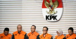 Wamenaker Immanuel Ebenezer ditetapkan KPK sebagai tersangka kasus pemerasan di Gedung Merah Putih, Kelurahan Guntur, Kecamatan Setiabudi, Jakarta Selatan, Jumat, 22 Agustus 2025. (Sumber: Poskota/Bilal Nugraha Ginanjar)