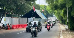 Galian pipa limbah di wilayah TB Simatupang, Kelurahan Cilandak Timur, Kecamatan Pasar Minggu, Jakarta Selatan. (Sumber: Poskota/Muhammad Tegar Jihad)