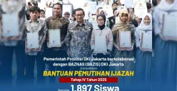 Pemprov DKI tidak hanya beri bantuan pemutihan ijazah, tetapi juga ajak 1.000 penerima KJP Plus Edutrip ke museum untuk perluas wawasan. (Sumber: Instagram/@disdikdki)