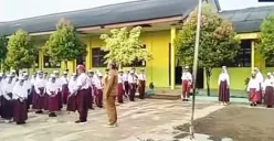 Video viral oknum guru SD di lampung ancam cekik siswa. (Sumber: TikTok/@sorotanlampung)