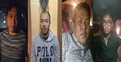 Empat aktor intelektual pembunuhan kepala cabang (Kacab) Bank Rakyat Indonesia (BRI) Cempaka Putih, Mohamad Ilham Pradipta. (Sumber: Polda Metro Jaya)