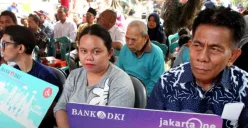 Ilustrasi penerima manfaat bansos DKI. (Sumber: Dinsos DKI Jakarta)
