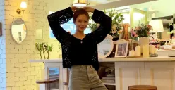 Aktris Song Da Eun tengah dikabarkan dekat dengan salah satu idol K-pop papan atas, Jimin BTS. (Sumber: Instagram/@da.eun.da.eun.)