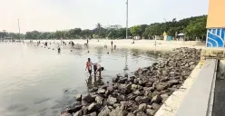 Pantai Beach Pool, Ancol. (Sumber: YouTube/DRelicious Story)