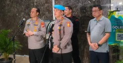 Kepala Divisi Profesi dan Pengamanan Polri Inspektur Jenderal Polisi Abdul Karim, saat konferensi pers di RSCM, Jakarta Pusat, Jumat, 29 Agustus 2025. (Sumber: Poskota/Ali Mansur)