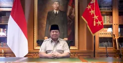 Presiden Prabowo Subianto menyampaikan keprihatinan mendalam atas insiden yang terjadi padat saat aksi unjuk rasa di depan Gedung DPR, Kamis, 28 Agustus 2025. (Sumber: Setneg)