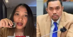 Influencer, Salsa Erwina tantang Ahmad Sahroni debat terbuka soal DPR. (Sumber: Istimewa)