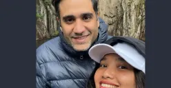 Siaspora Indonesia di Denmark, Salsa Erwina Hutagalung bersama dengan suaminya. (Sumber: Instagram/@salsaer)