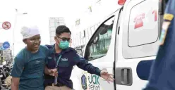 Layanan medis cepat Dinkes DKI untuk korban unjuk rasa. (Sumber: jakarta.go.id)