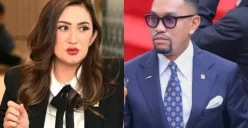 Ahmad Sahroni dan Nafa Urbach resmi dinonaktifkan sebagai anggota DPR fraksi Partai Nasdem. (Sumber: Kolase Instagram)
