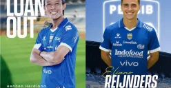Update transfer pemain Persib Bandung. (Sumber: kolase Instagram/@persib/@gosballfc)