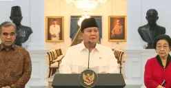 Presiden Prabowo Subianto umumkan hasil rapat dengan pimpinan Parpol, kabijakan tunjangan DPR akan dikoreksi. (Sumber: YouTube/Sekretariat Presiden)