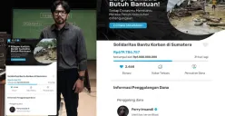 Ferry Irwandi galang dana, Rp1 miliar untuk korban hanya terkumpul dalam waktu 3 jam. (Sumber: Instagram/@irwandiferry)