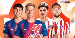 Link live streaming Barcelona vs Atletico Madrid di Liga Spanyol 2025/2026 (Sumber: Vidio.com)