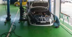 Ilustrasi bengkel resmi mobil Suzuki. (Sumber: Dok. Suzuki)