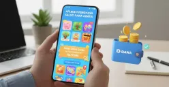 Daftar aplikasi penghasil saldo DANA gratis terbukti membayar. (Sumber: Gemini AI)