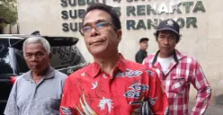 Kuasa hukum anak buruh tani asal Tangerang, Erdi Surbakti meminta penyidik mempercepat penanganan kasus dugaan pemalsuan SPH 1993 di Polda Metro Jaya, Jakarta Selatan, Selasa, 2 November 2025. (Sumber: Poskota/Ali Mansur)