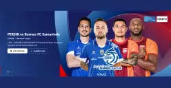 Persib Bandung vs Borneo FC (Sumber: Vidio/Vidio.com)