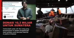 Aksi Donasi Banjir Sumatera Ferry Irwandi Tembus Rp10 Miliar dalam 24 Jam (Sumber: Instagram/@irwandiferry)