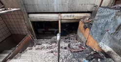 Kondisi Pasar Anyar, Kecamatan Bogor Tengah, Kota Bogor, terbakar, Kamis, 4 Desember 2025. (Sumber: Poskota/Giffar Rivana)