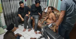 Tampang Ata Supriadi alias Surya 46 tahun, pelaku penipuan modus tawaran pekerjaan terhadap sejumlah orang di Cikarang Pusat, Kabupaten Bekasi. (Sumber: Istimewa)