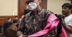 Mantan Wakil Ketua PN Jakarta Pusat, Muhammad Arif Nuryanta, disebut sebagai makelar kasus dalam perkara suap vonis lepas minyak goreng. (Sumber: Poskota/Ramot Sormin)