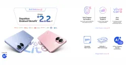 Vivo V60 Lite dan highlight spesifikasinya (Sumber: Vivo Indonesia)