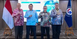 Sestama BNN RI, Tantan Sulistyana, memberikan dukungan terhadap inovasi sistem BINAR yang digagas Kepala Bidang Pemberantasan BNN Provinsi Jambi, Rachmad Rasnova, untuk integrasi data penanganan narkotika. (Sumber: Biro Humas dan Protokol BNN)